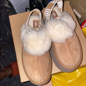 Platform ugg slippers